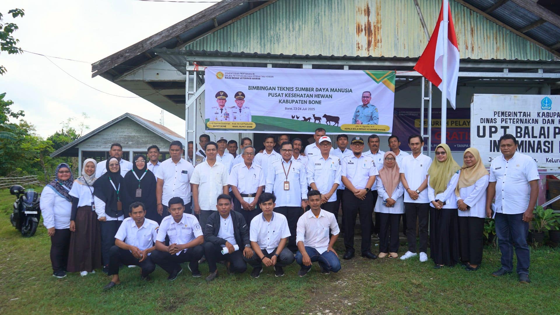 Bimbingan Teknis Penguatan SDM Puskeswan Bone: Sinergi BBVet Maros dan Pemkab Bone Dukung Kesehatan Hewan yang Lebih Prima