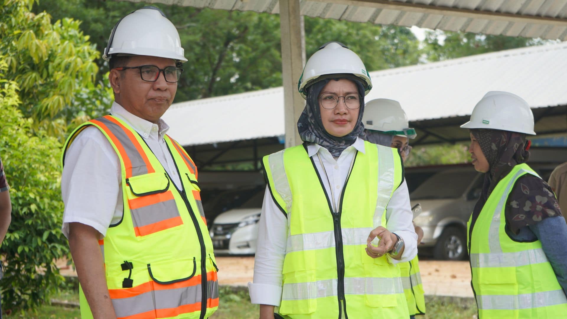 Sesditjen PKH Tinjau Progres Pembangunan Gedung Biosecurity Center BBV Maros